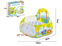 Сухие бассейны Shantou Животные, 100 шаров, 120*60*74 см