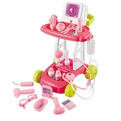 Набор доктора Shantou стойка с медицинскими инструментами, свет, звук, 40*30*14 см