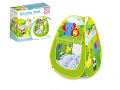 Игровая палатка Shantou Животные, 100 шаров, 70*70*92 см