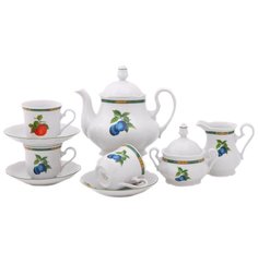 Сервиз чайный Leander Мэри-Энн Фруктовые сады, 15 пр.