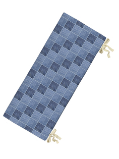 Подушка на скамью sfer.tex 150х50х2 Джинса