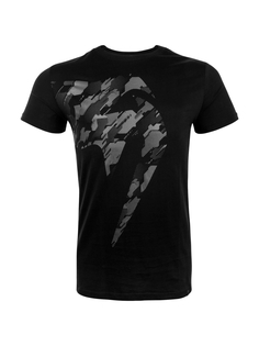 Футболка унисекс Venum Tecmo Giant Black/Grey черный S