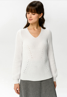 Джемпер женский Scandica Berta белый 46 RU