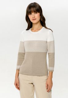 Джемпер женский Scandica Sailor коричневый 46 RU