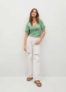 Футболка с узлом - Bianca Mango