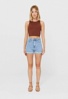 Шорты джинсовые Stradivarius