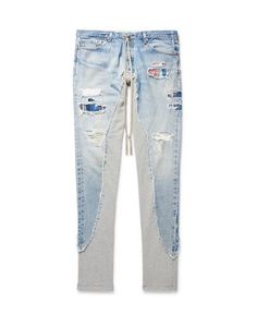 Джинсовые брюки Greg Lauren