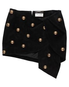 Мини-юбка Saint Laurent
