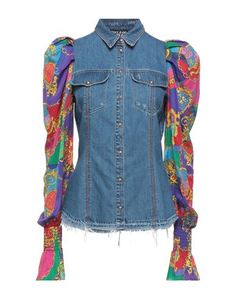 Джинсовая рубашка Versace Jeans Couture
