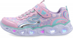 Кроссовки для девочек Skechers Heart Lights Love Lights, размер 33