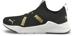 Кроссовки для девочек Puma Wired Run Slip On Flash, размер 37