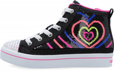 Кеды высокие для девочек Skechers Twi-Lites 2., размер 31