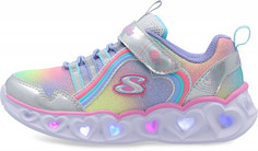 Кроссовки для девочек Skechers Heart Lights, размер 31.5