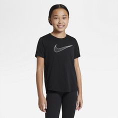 Футболка для девочек Nike Dri-FIT One, размер 137-146