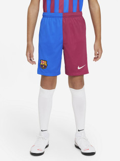 Шорты для мальчиков Nike FC Barcelona 2021/22 Stadium Home, размер 128-137