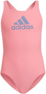 Купальник для девочек adidas Badge Of Sports, размер 152
