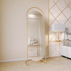 Зеркало напольное Genglass Evelum gold