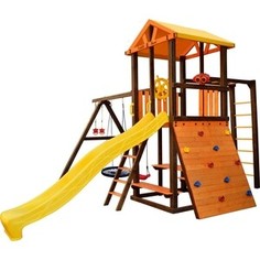 Детский спортивный комплекс PERFETTO SPORT Bari-8 + качели Паутина