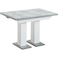 Стол Stool Group Clyde бетон/белый 80.545.01 8005 DUAL