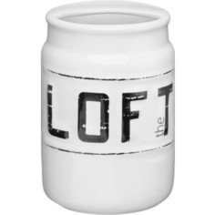 Стакан для ванной комнаты Fora LOFT для зубных щеток настольный керамика