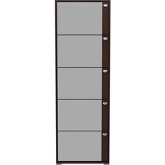 Обувница Leset Эдит 5S (зеркальная) венге