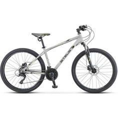 Велосипед Stels Navigator-590 D 26 K010 18 серый/салатовый
