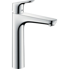 Смеситель для раковины Hansgrohe Focus высокий, с донным клапаном, хром (31608000)