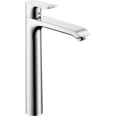 Смеситель для раковины Hansgrohe Metris высокий, с донным клапаном, хром (31082000)