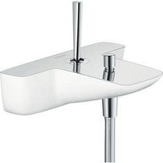 Смеситель для ванны Hansgrohe PuraVida белый/хром (15472400)