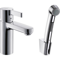 Смеситель для раковины Hansgrohe Metris S с гигиеническим душем (31160000)