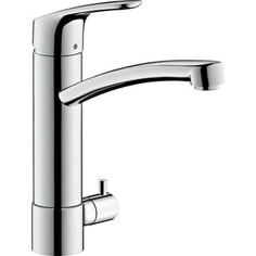 Смеситель для кухни Hansgrohe Focus с запорным вентилем, хром (31803000)
