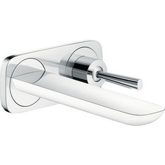 Смеситель для раковины Hansgrohe PuraVida для механизма 13622180, белый/хром (15084400)