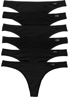 Трусики-стринги (6 шт.) Bonprix