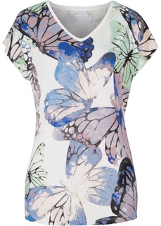 Футболка из экологичной вискозы Bonprix