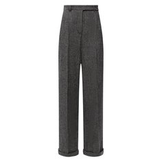 Брюки из шерсти и кашемира Giorgio Armani