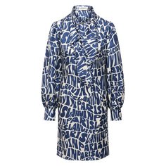 Шелковое платье Lanvin