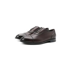 Кожаные оксфорды Ermenegildo Zegna