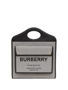Burberry сумка-тоут Pocket среднего размера