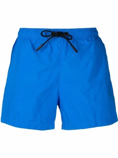 Marcelo Burlon County of Milan CROSS SWIMMING SHORT BLUE BLACK