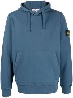 Stone Island худи с нашивкой-логотипом