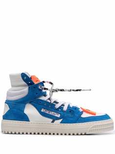 Off-White высокие кеды на шнуровке