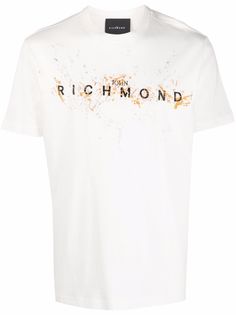 John Richmond футболка с логотипом