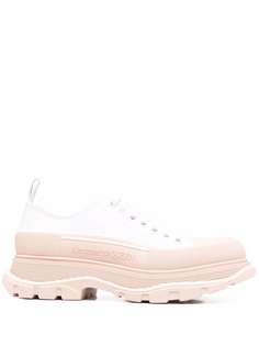 Alexander McQueen кроссовки на рифленой подошве