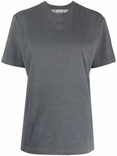 Off-White RUBBER ARROW REG TEE GREY GREY