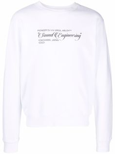 Off-White толстовка с графичным принтом