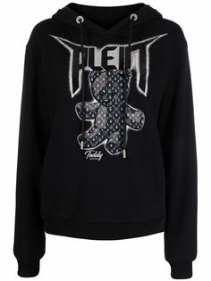 Philipp Plein худи Teddy Bear с вышивкой