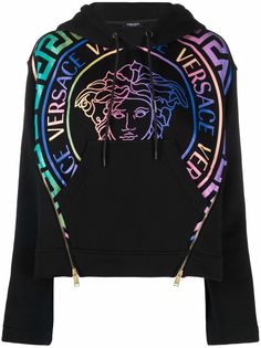 Versace худи с логотипом Medusa