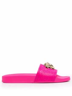 Versace шлепанцы с декором Medusa