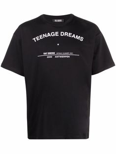 Raf Simons футболка с принтом Teenage Dreams