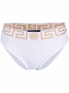 Versace трусы-брифы с узором Greca